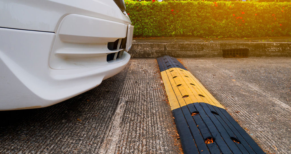 Damage Caused by Speed Bumps Defender Auto Glass